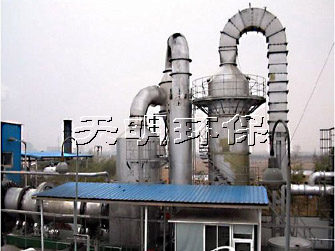 長(zhǎng)安鍋爐尾氣治理脫硫除塵器工程